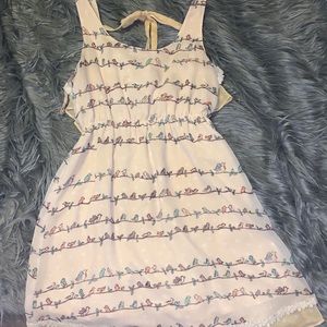 Judith March ruffled dress